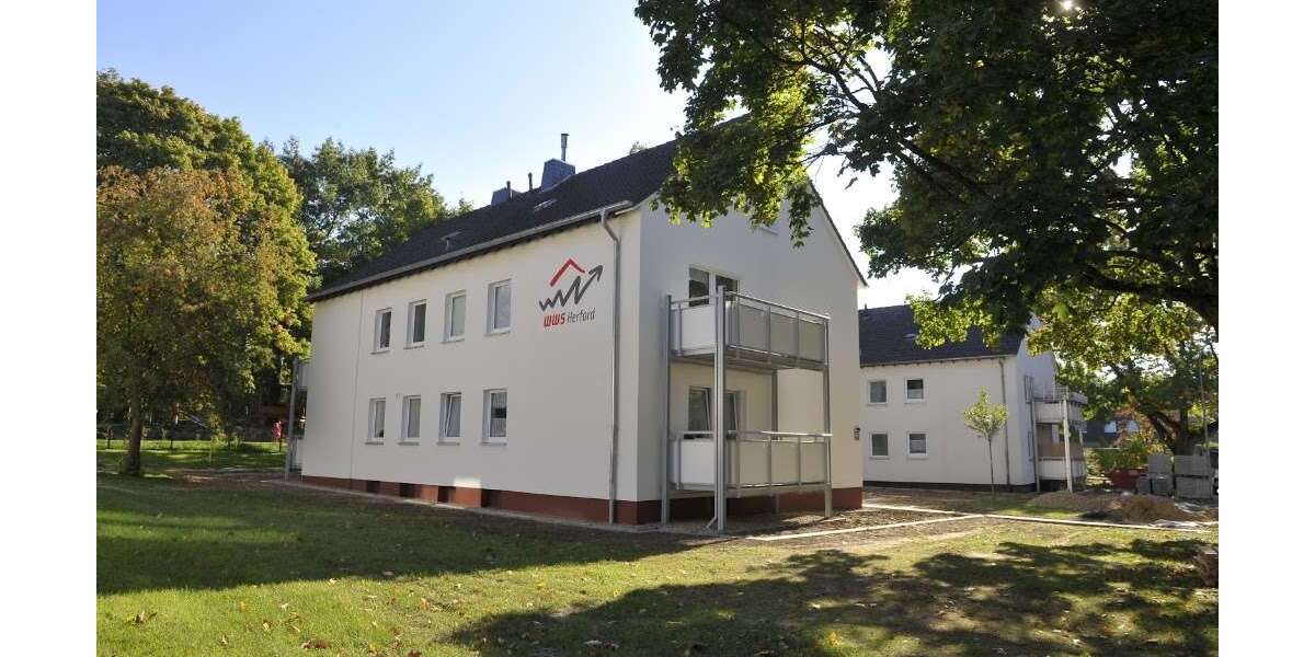 Etagenwohnung Herford Falkendiek - 3 Zimmer, 55 m&sup2;, 467&euro; | Angebot:27070227