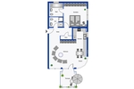 Bezugsfreie, barrierearme und frisch renovierte 2 Zimmer ETW mit Terrasse, Aufzug und TG-Stellplatz. - Etagenwohnung Sankt Augustin | Angebot:25378148