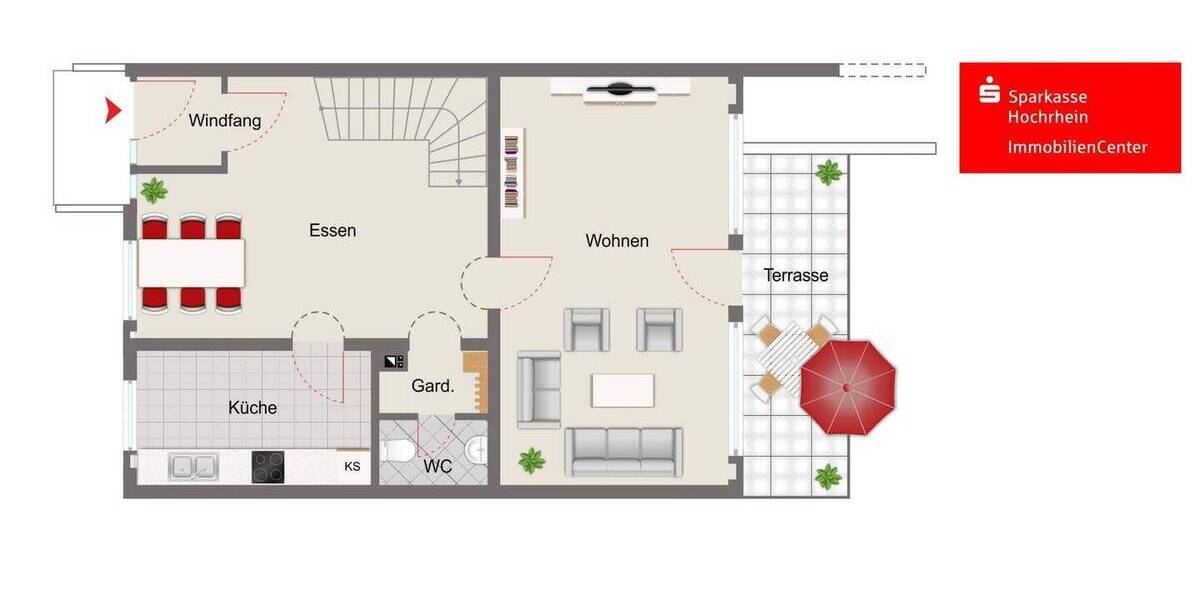 Reihenmittelhaus Bad Säckingen - 8 Zimmer, 189 m&sup2;, 420.000&euro; | Angebot:26343838