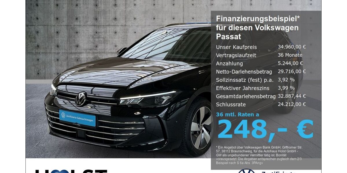 VW Passat 17.626 km 34.960 &euro; Scheeßel 27383