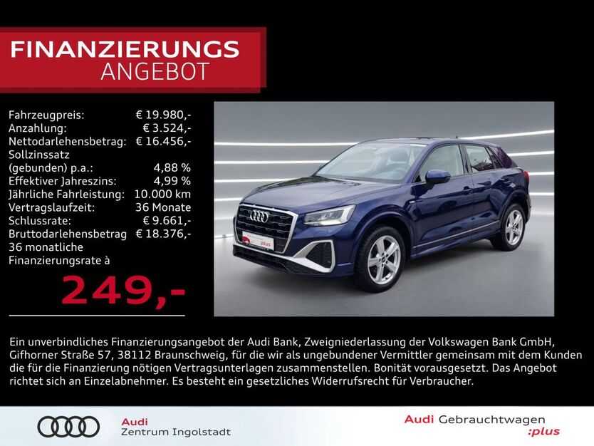 Audi Q2 45.045 km 19.980 € Ingolstadt 85057