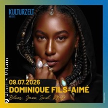 Dominique Fils-Aimé (CAN) 09.07.2026 Kulturzelt Kassel