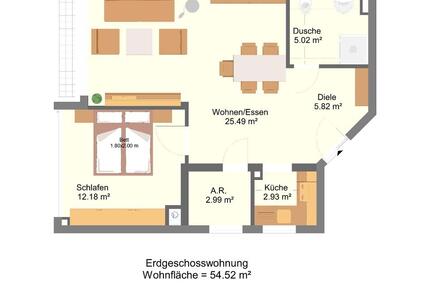 EG Wohnung in Bingen Stadt
