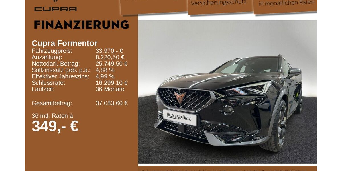 Cupra Formentor 21.473 km 32.990 &euro; Neu-Ulm 89231