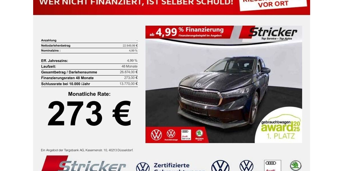 Skoda Enyaq 26.230 km 22.949 &euro; Horn-Bad Meinberg 32805