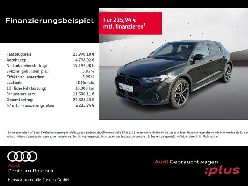 Audi A1 18.500 km 23.990 € Rostock 18059