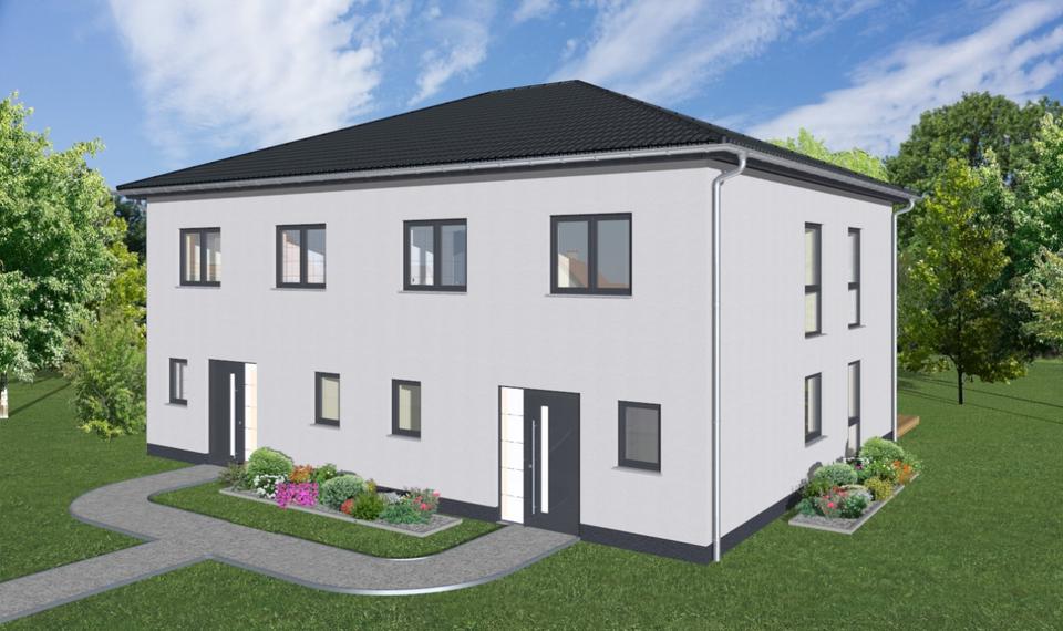 moderne Stadtvilla zur Miete - Erstbezug in energieeffiziente Neubau-Doppelhaushälfte 4 zimmer