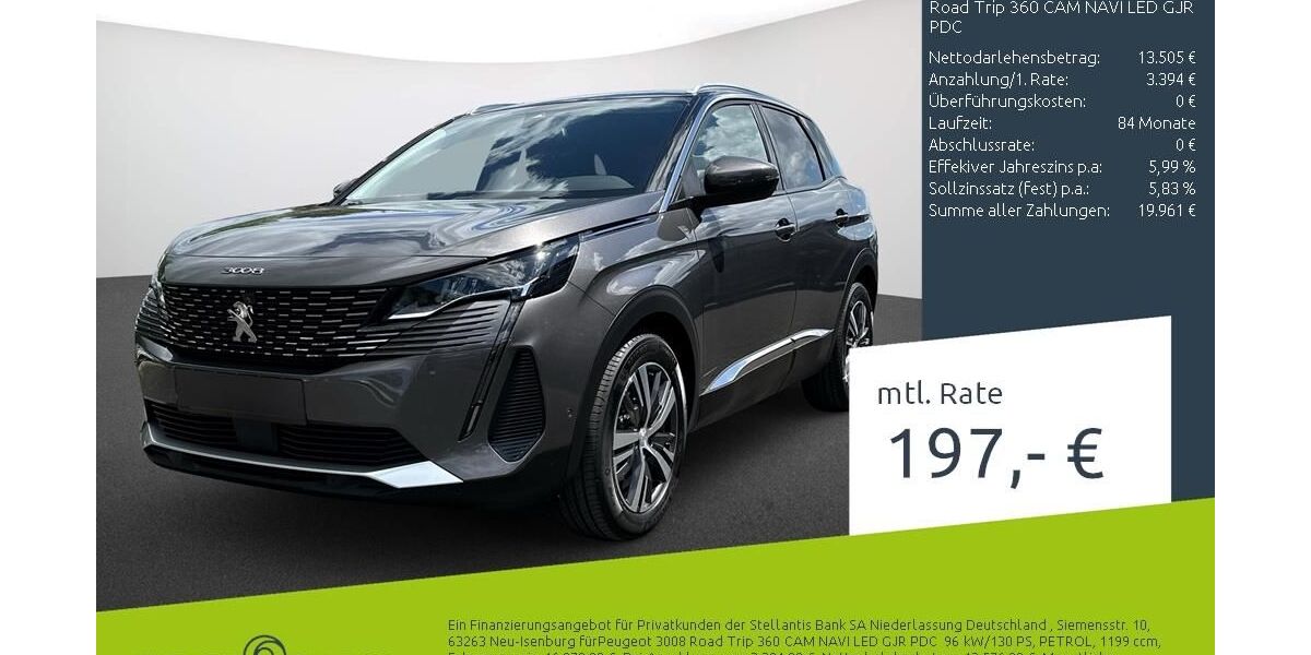 Peugeot 3008 35.670 km 16.520 &euro; Dülmen 48249