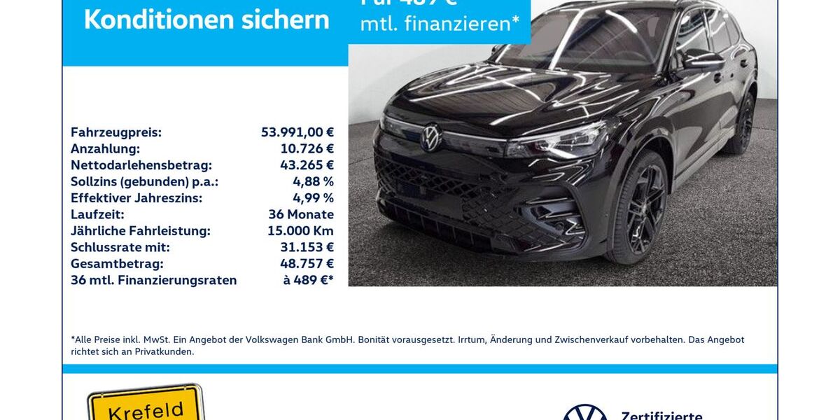 VW Tiguan 16.687 km 53.991 € Krefeld 47803