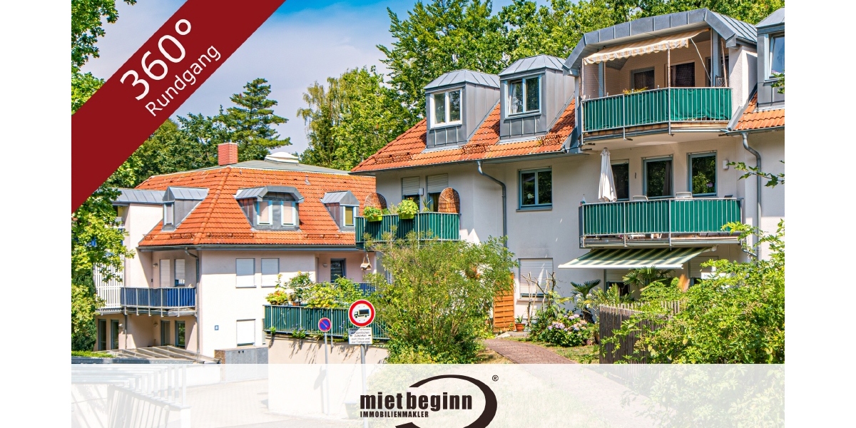 NEU SANIERT – KOMPLETT NEUES BAD MIT WANNE & FENSTER – NEUER BODENBELAG – GROSSE SONNENTERRASSE - Maisonettenwohnung Moritzburg Radebeul | Angebot:25440590
