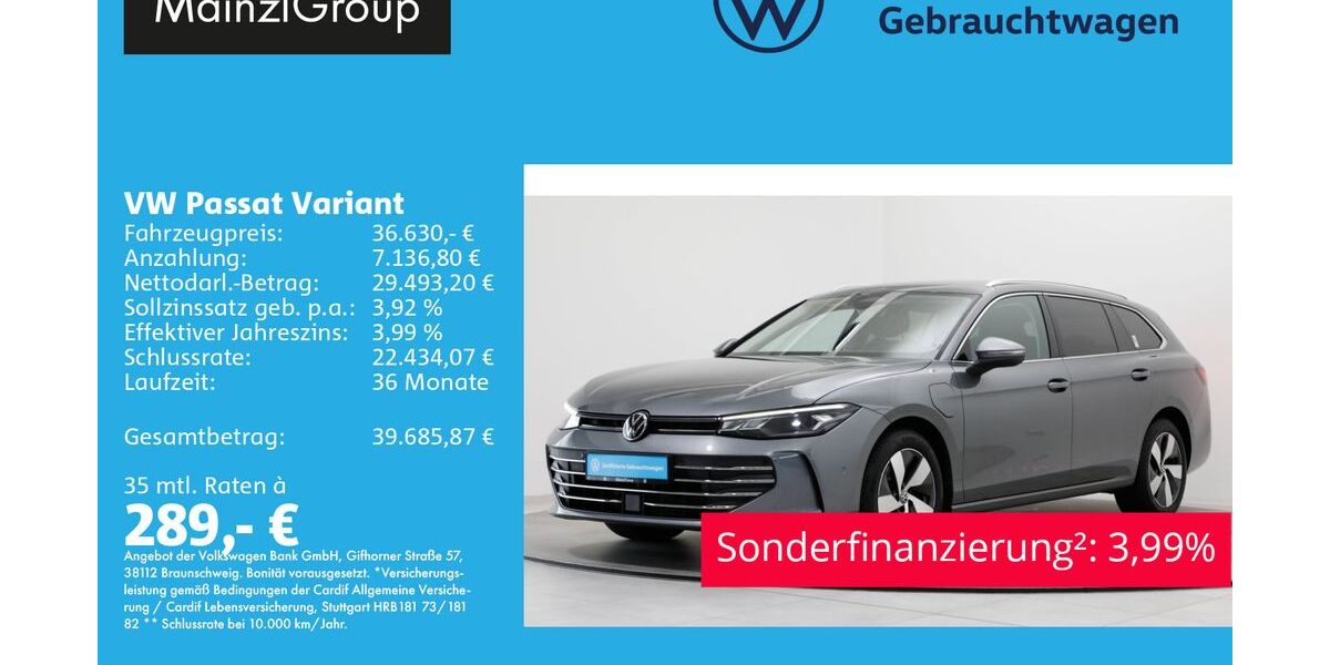 VW Passat Variant 25.800 km 36.630 &euro; Feldkirchen/Westerham 83620