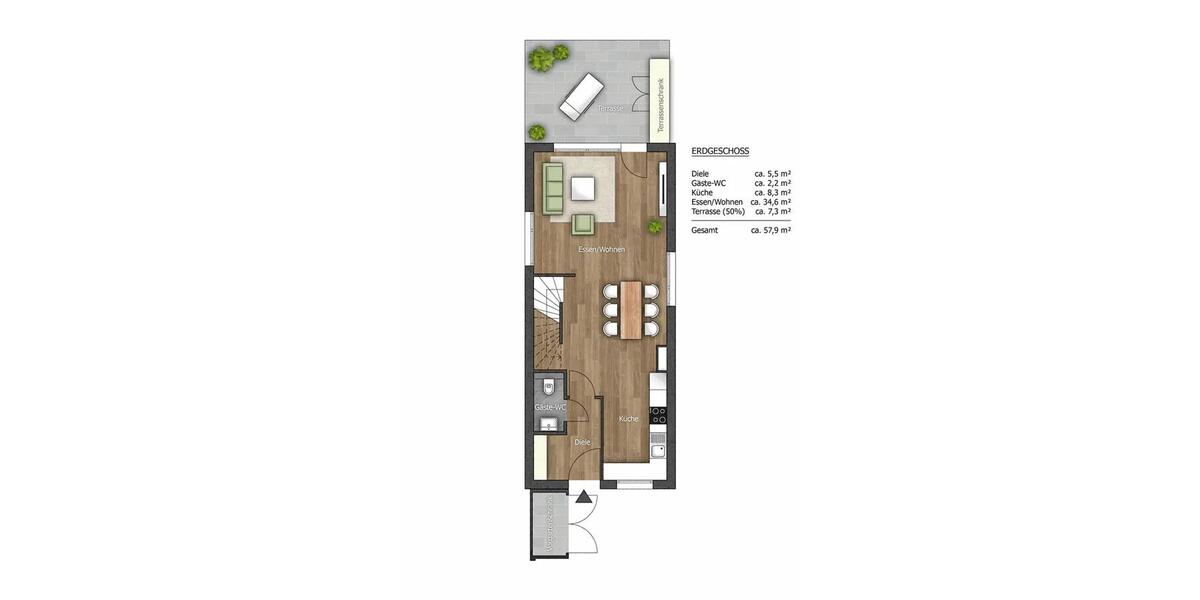 Etagenwohnung Wolfsburg Alt-Wolfsburg - 5 Zimmer, 145 m&sup2;, 1.820&euro; | Angebot:24779315