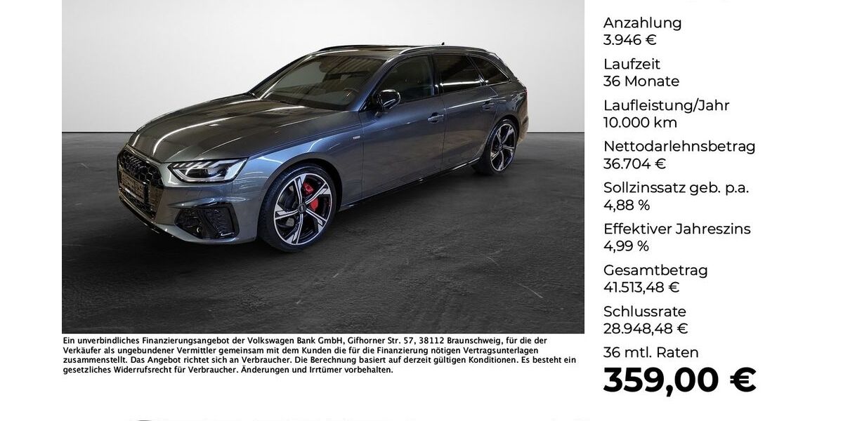 Audi A4 18.799 km 39.790 &euro; Ibbenbüren 49477