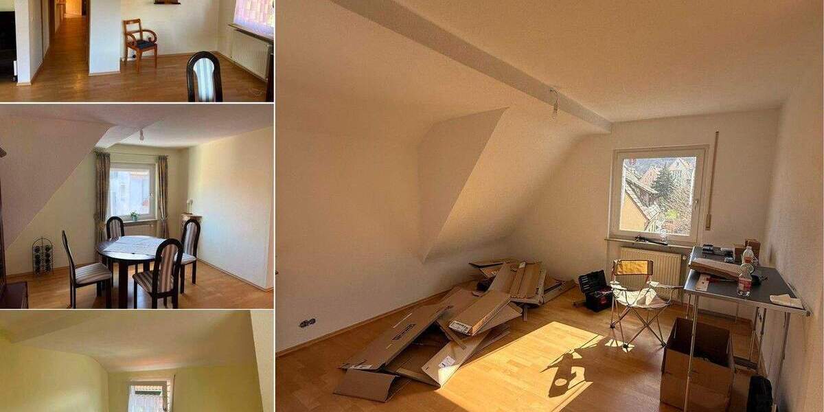 Etagenwohnung Fellbach - 2 Zimmer, 66 m&sup2;, 950&euro; | Angebot:25531234