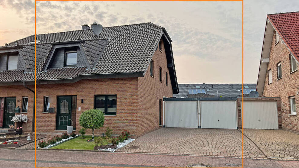 Ruhige Lage! TOP gepflegte Doppelhaushälfte mit Doppelgarage in Geldern-Kapellen!