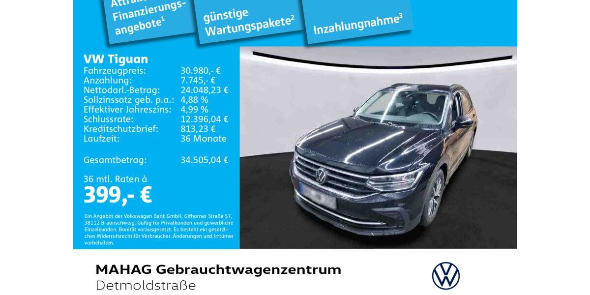 VW Tiguan 29.975 km 30.980 &euro; München 80935