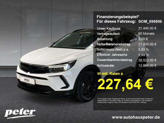 Opel Grandland (X) 18.825 km 19.840 &euro; Mühlhausen 99974