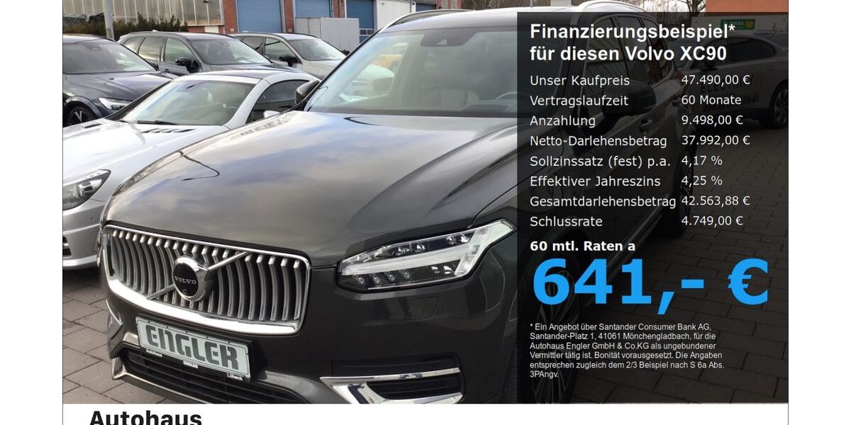 Volvo XC90 53.971 km 47.490 &euro; Lübeck 23566