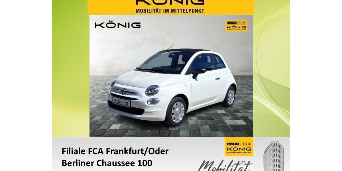 Fiat 500C 8.432 km 15.470 &euro; Frankfurt/Oder 15234