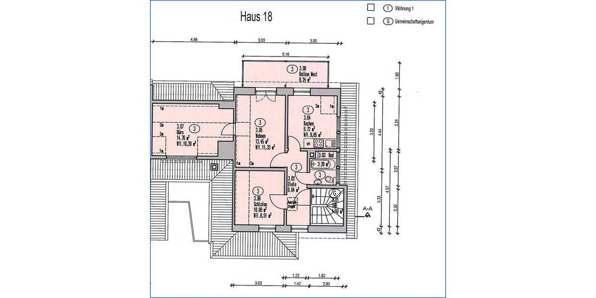 Etagenwohnung Überlingen am See Überlingen - 3 Zimmer, 52 m&sup2;, 220.000&euro; | Angebot:26895079
