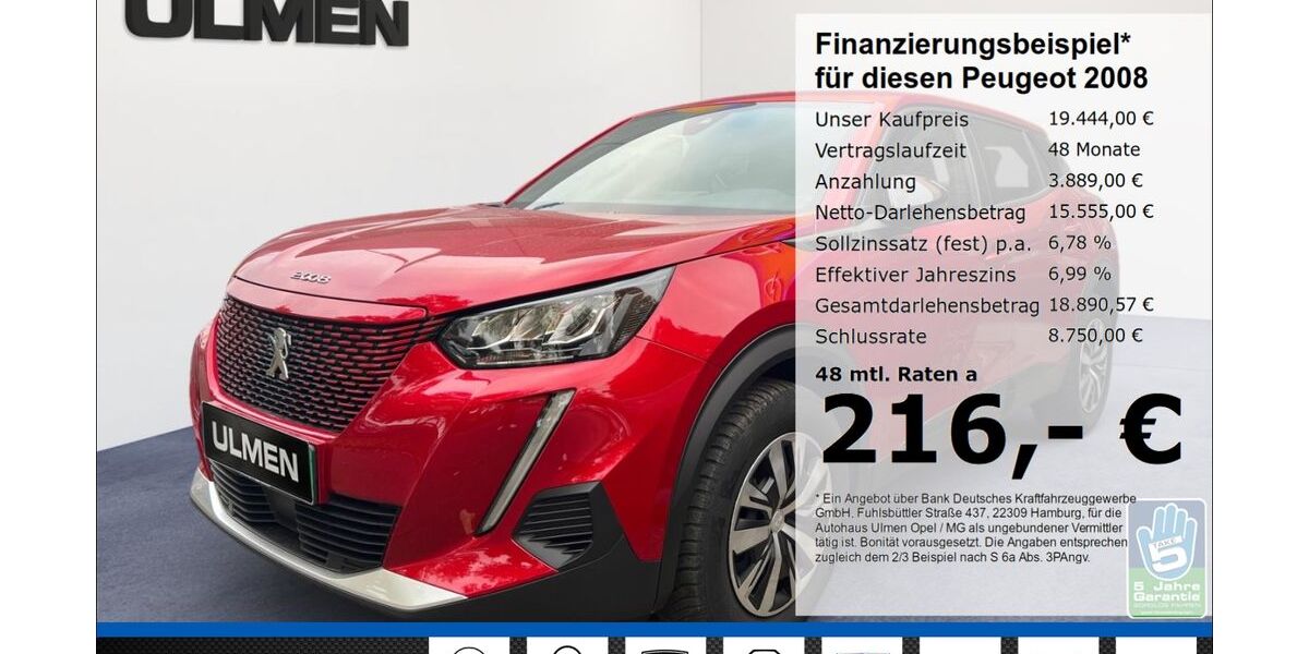 Peugeot 2008 17.530 km 18.480 &euro; Düsseldorf 40231