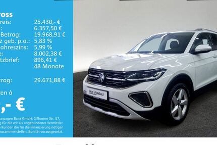 VW T-Cross 22.292 km 25.430 &euro; Neu-Ulm 89231