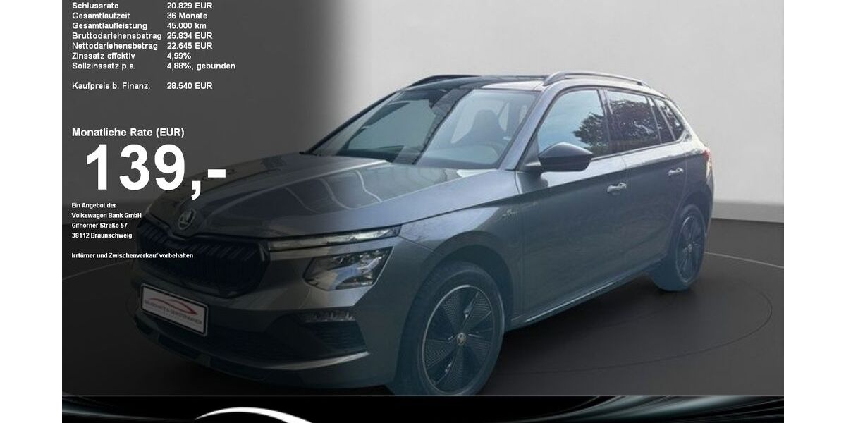 Skoda Kamiq 6.130 km 27.960 &euro; Baden-Baden 76530