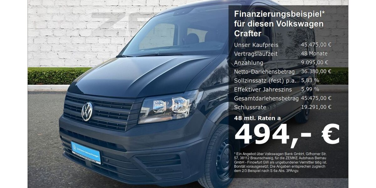 VW Crafter 13.528 km 45.475 &euro; Schorfheide OT Finowfurt 16244