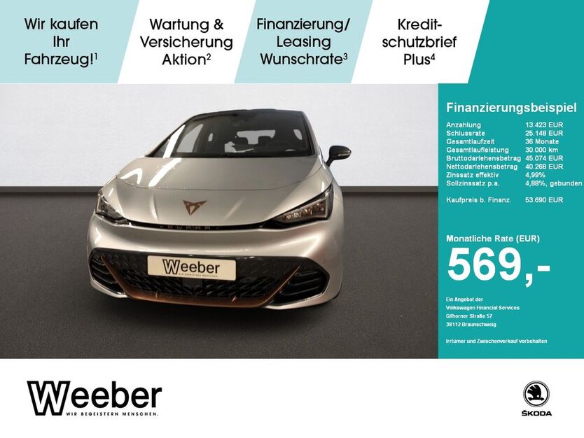 Cupra Born 1.050 km 53.689 € Calw 75365