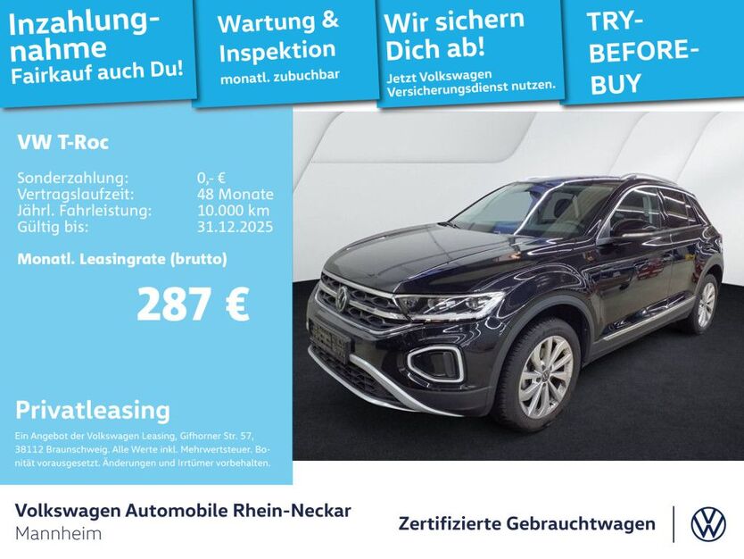 VW T-Roc 24.685 km 27.492 € Mannheim 68309