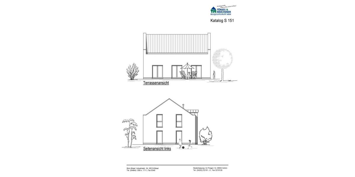 Einfamilienhaus Quakenbrück - 4.5 Zimmer, 145 m&sup2;, 306.100&euro; | Angebot:8912371