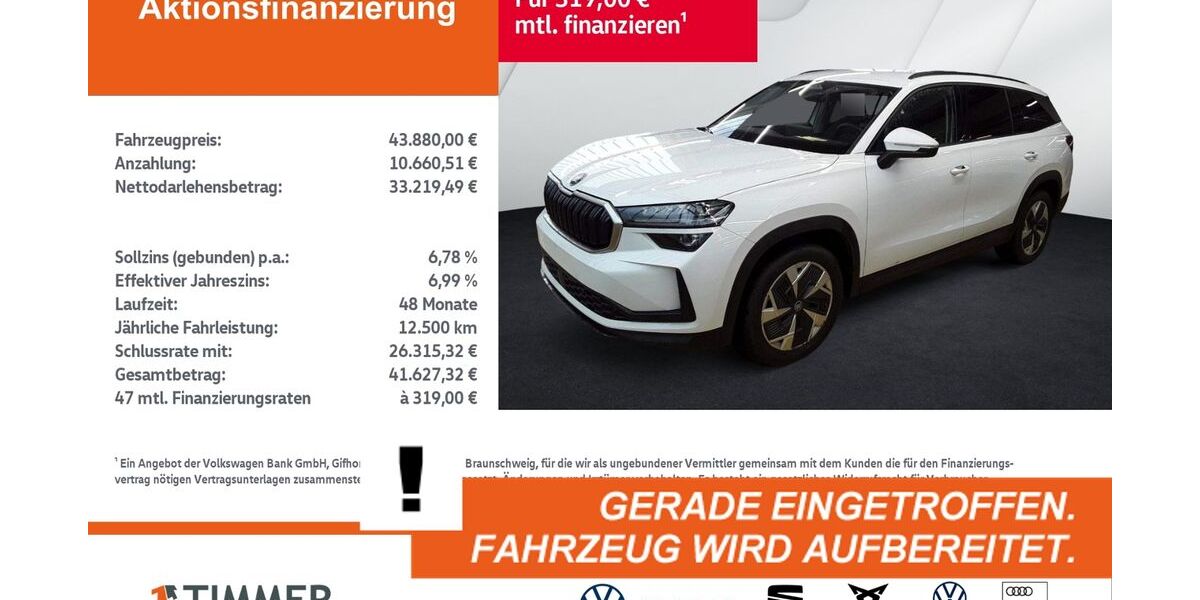 Skoda Kodiaq 29.980 km 43.440 &euro; Rheine 48432