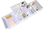 Etagenwohnung Kiel Gaarden-Ost - 3 Zimmer, 63 m&sup2;, 635&euro; | Angebot:26383137