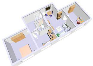 Wohnung Kiel Gaarden-Ost - 3 Zimmer, 63 m&sup2;, 635&euro; | Angebot:26383137