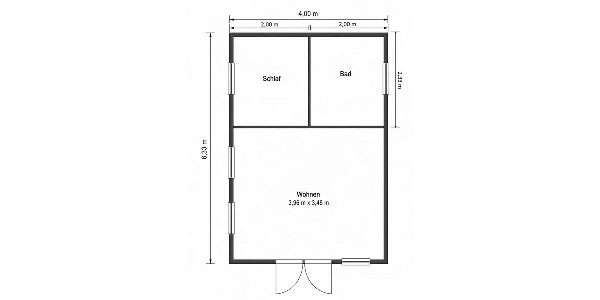 Einfamilienhaus Bad Schmiedeberg - 3 Zimmer, 46 m&sup2;, 55.000&euro; | Angebot:26144663