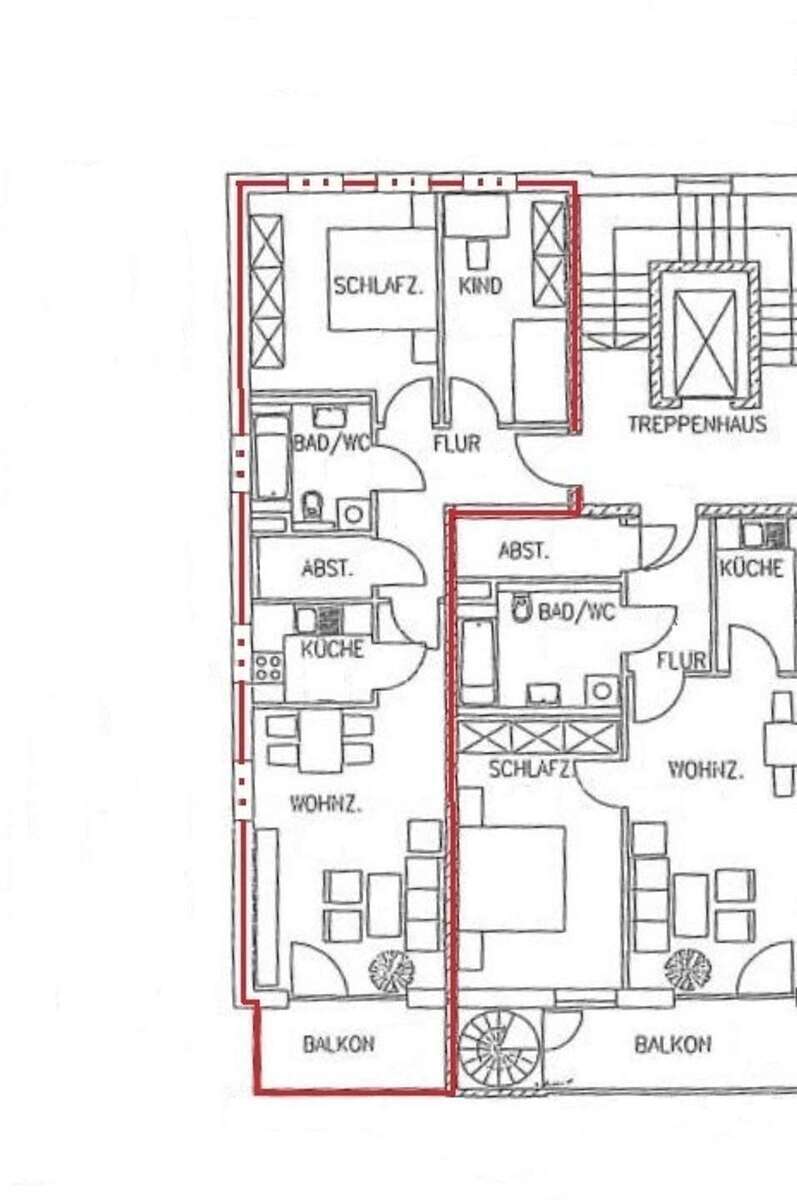 Wohnungsduo Südvorstadt - viel Raum für Ihre Pläne 5 zimmer