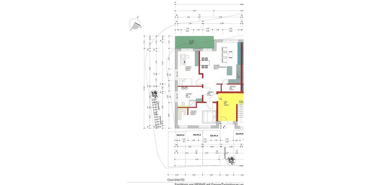 Etagenwohnung Zülpich - 3 Zimmer, 86 m&sup2;, 1.120&euro; | Angebot:24770352