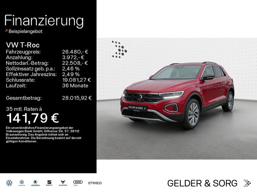 VW T-Roc 25.950 km 26.480 € Lichtenfels 96215