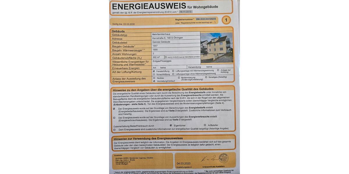 Mehrfamilienhaus, Wohnhaus Öhringen - 12 Zimmer, 242 m&sup2;, 685.000&euro; | Angebot:26066458