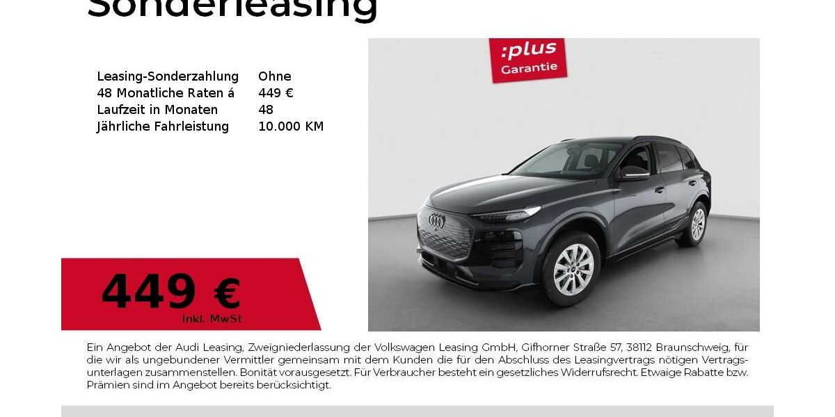 Audi Q6 e-tron 9.014 km 50.990 € Magdeburg 39126