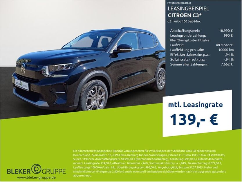 Citroen C3 2.601 km 18.990 € Dortmund 44263