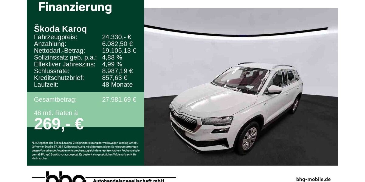 Skoda Karoq 74.160 km 24.330 &euro; Kehl 77694