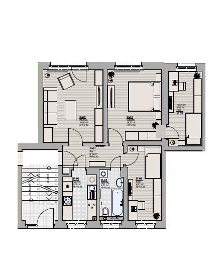 Kleine 4 - Zimmer - Wohnung in Borbergnähe zu vermieten! 4 zimmer