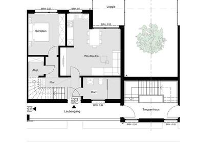 4-Zimmer Maisonette-Wohnung m. Loggia–Erstbezug-NUR MIT WBS! zimmer