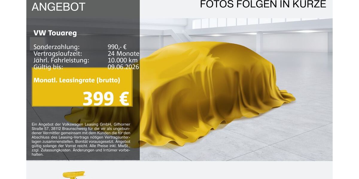 VW Touareg 21.187 km 54.810 &euro; Gelsenkirchen 45888