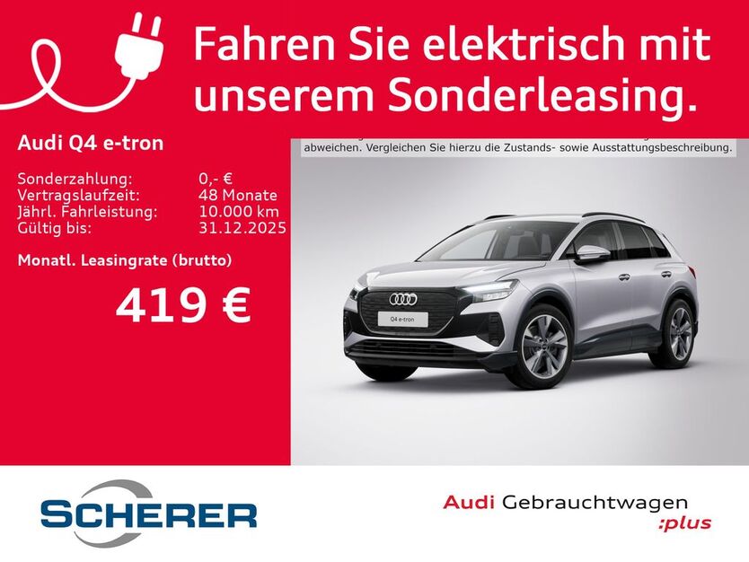 Audi Q4 5.854 km 44.800 € Aschaffenburg 63741