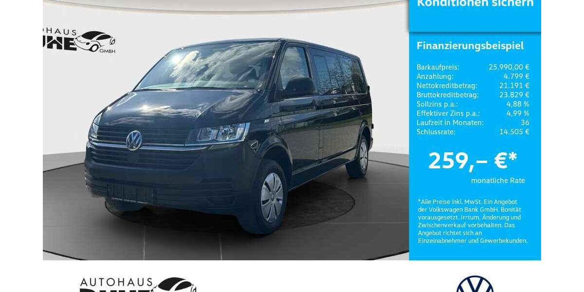 VW T6.1 Transporter 34.513 km 25.990 &euro; Dinklage 49413
