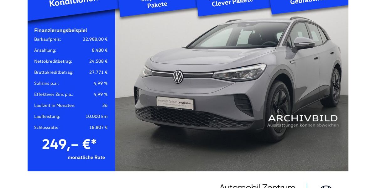 VW ID.4 23.743 km 32.988 &euro; Leverkusen 51379