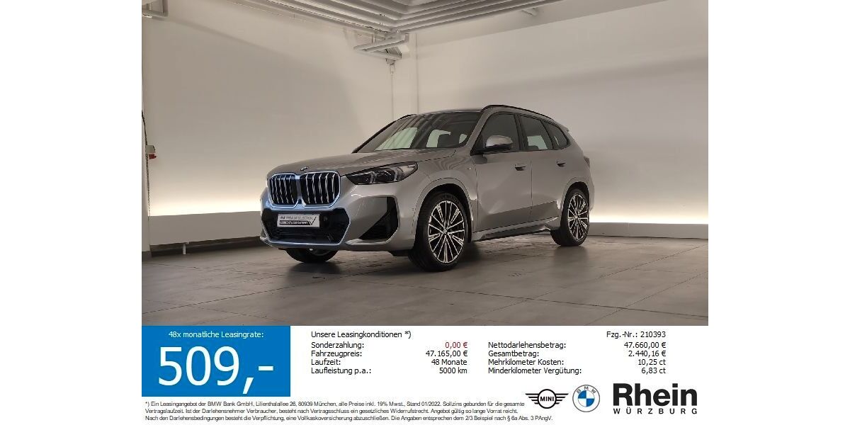 BMW X1 24.696 km 45.160 &euro; Würzburg 97076