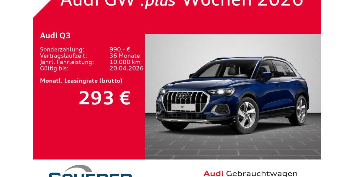 Audi Q3 22.600 km 36.650 &euro; Neustadt a.d. Weinstraße 67433